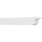 Ekena Millwork Standard Del Monte Architectural Grade PVC Rafter Tail, 5"W X 6"H X 42"L RFTP05X06X42DEL - alternate 1
